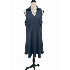 JACK SMITH Women's Athletic Dress Sleeveless Tennis Golf Dress Size XL Navy